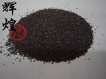 Chinese black colored sand